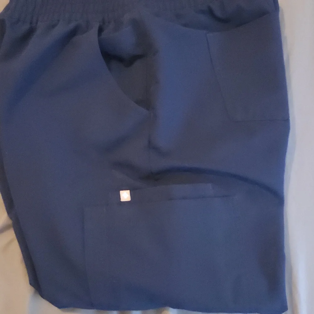 Figs High Waisted Navy Blue Joggers XXL - Picture 6 of 8